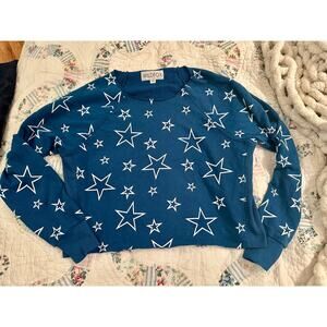 WILDFOX SEEING STARS VALLEY PULLOVER SWEATSHIRT XS